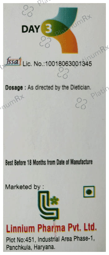 Day 3 Oral Drops 15ml