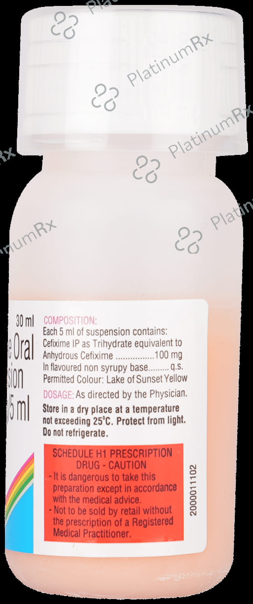Zifi 100mg Readymix Oral Suspension 30ml