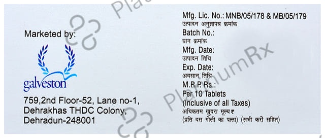 Anxopram Plus 0.5/10mg Tablet 10s
