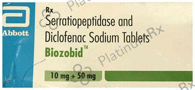 Biozobid 50/10mg Tablet 10s