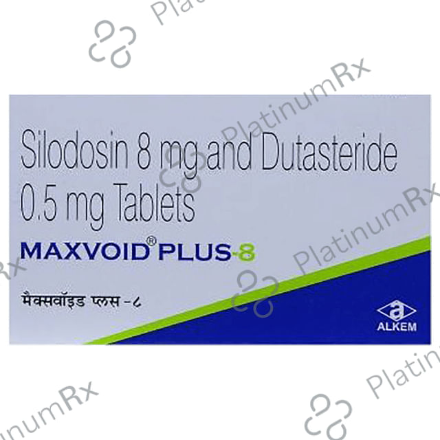 Maxvoid Plus 0.5/8mg Tablet 15s