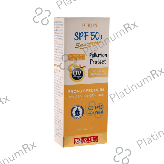 Lord's SPF 50+ Sunscreen 100ml