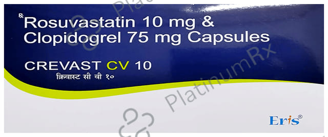 Crevast CV 10/75mg Capsule 15s