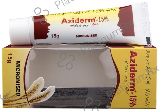 Aziderm 15% Gel 15gm