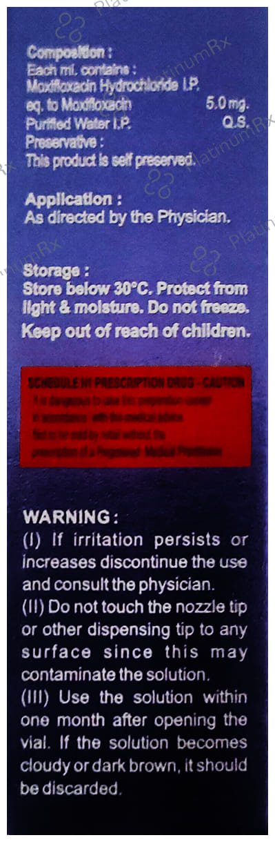 Moxiview 0.5% Eye Drop