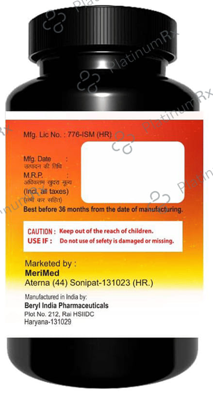 Merimed Natural Vigra Morning Testosterone Booster for Man Tablet