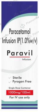 Paravil IV 1000mg Infusion 100ml