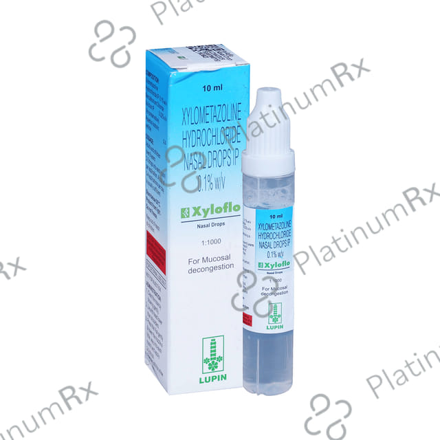 Xyloflo 0.1% Nasal Drops 10ml