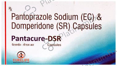 Pantacure-DSR Capsule 10 Capsule SR Curelife Pharma Pvt