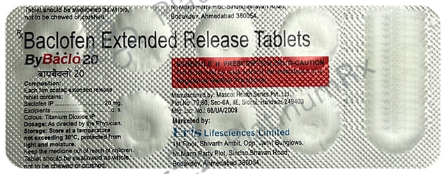 Bybaclo 20mg Tablet ER 10s