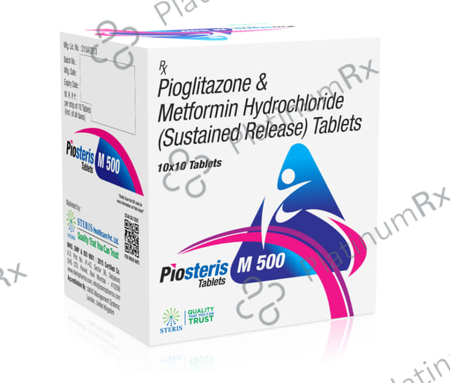 Piosteris M 500/15mg Tablet 10s