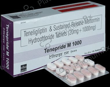 Tenepride M 1000/20mg Tablet SR 15s