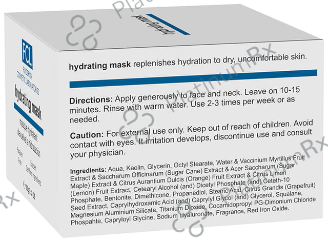 Fixderma Cosmetic Laboratories Hydrating Mask