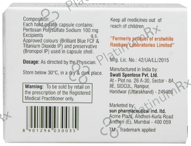 Cystopen 100mg Capsule 10s