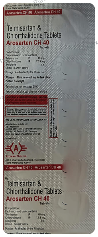Arosarten CH 40 Tablet