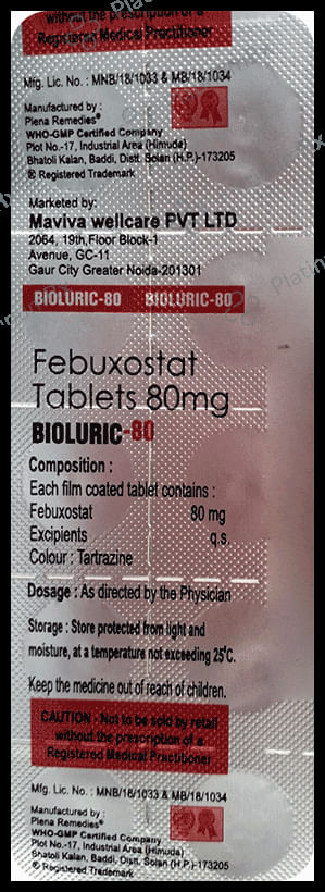 Bioluric 80 Tablet