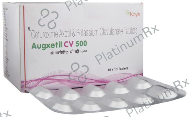 Augxetil CV 500/125mg Tablet 10s