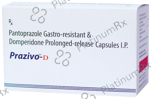 Prazivo 30/40mg D Capsule PR 10s