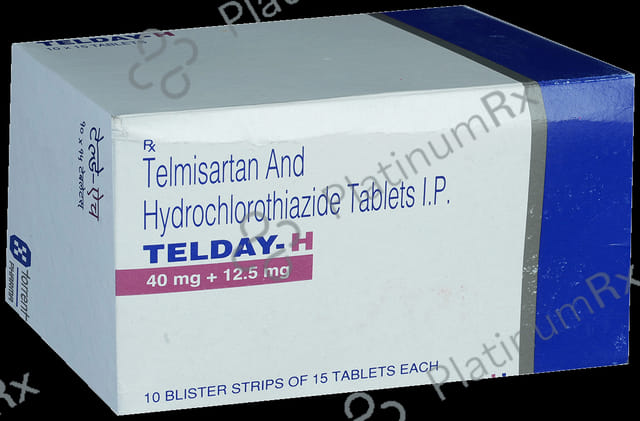 Telday H 12.5/40mg Tablet 15s