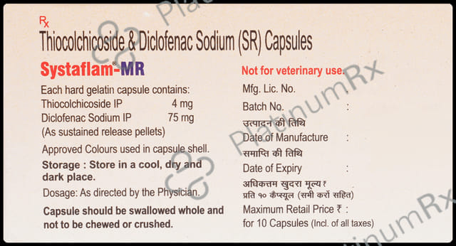 Systaflam MR Capsule SR 10s