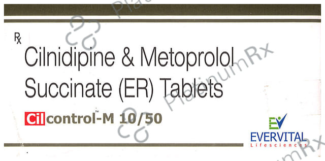 Cilcontrol M 10/50mg Tablet ER 10s