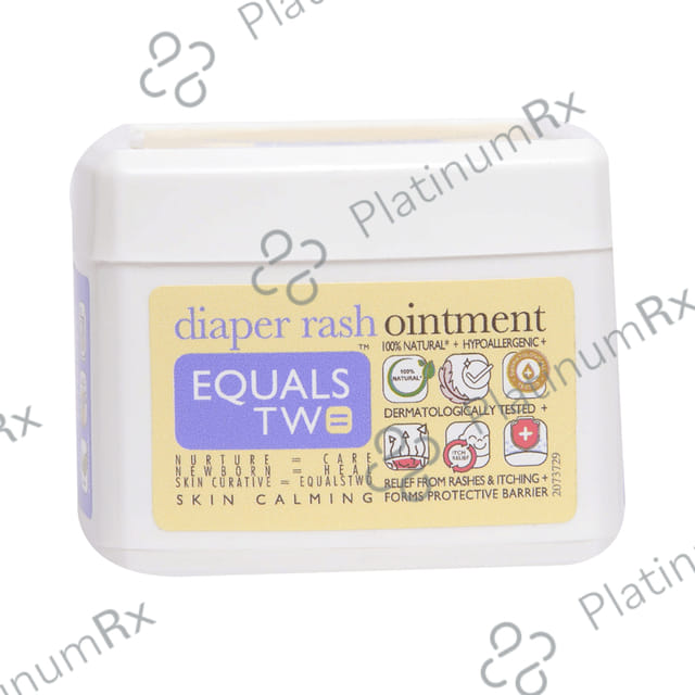 Equals Two Diaper Rash Ointment 50gm