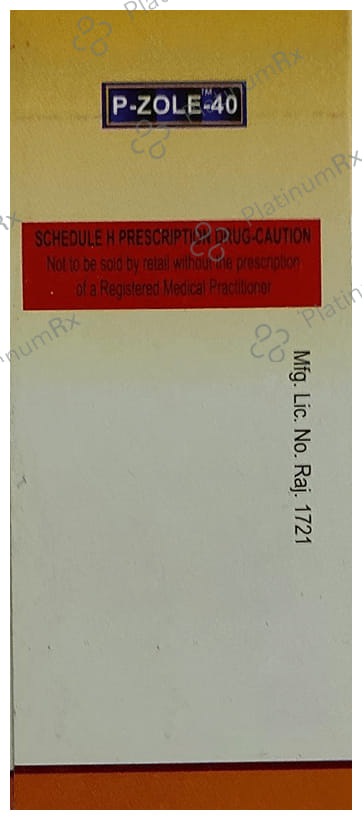 P-Zole 40mg Tablet