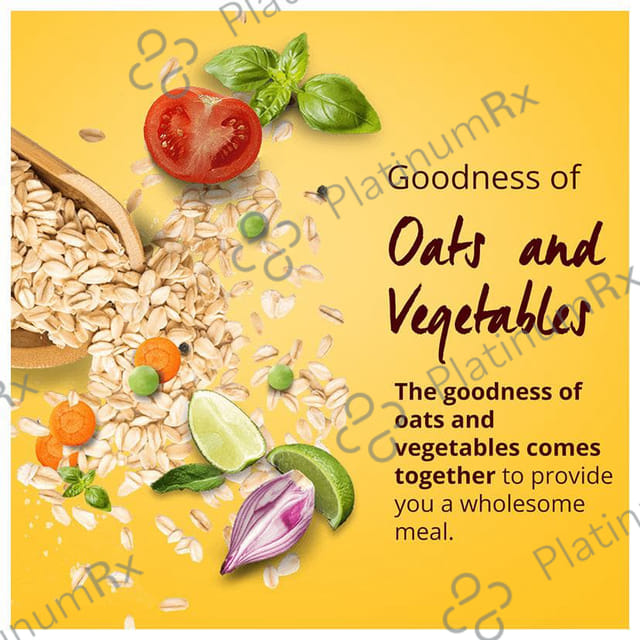 Saffola Masala Oats with High Fibre & Protein - Flavour Classic Masala