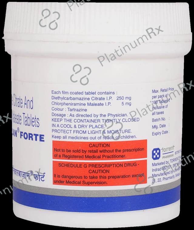 Unicarbazan Forte Tablet 100 Tablet