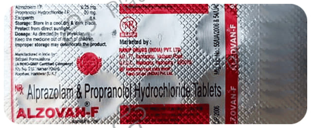 Alzovan F 0.25/20mg Tablet