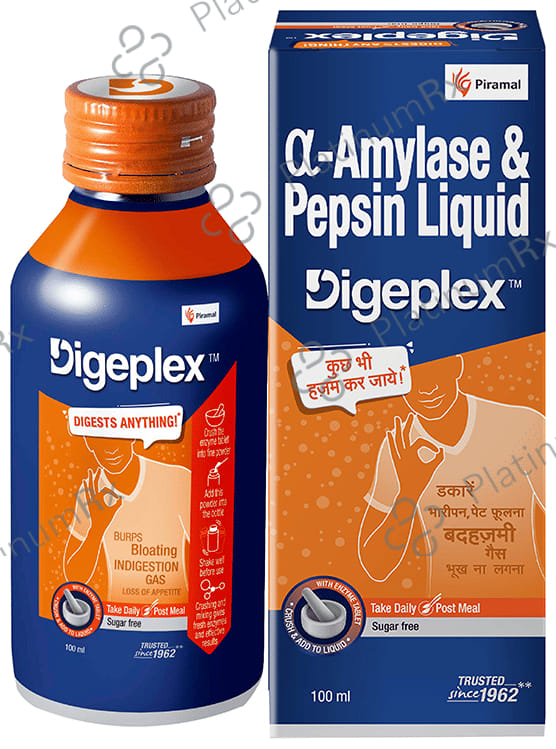 Digeplex 62.5/20mg Syrup 100ml