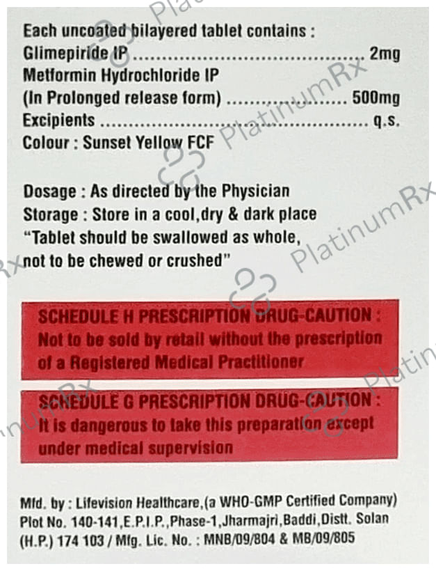Nadformin-G2 Tablet PR