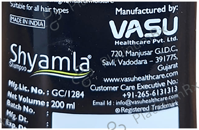 Vasu Shyamla Hair Shampoo 200 ml