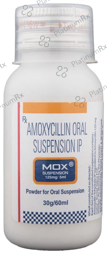 Mox 125mg Suspension 60ml