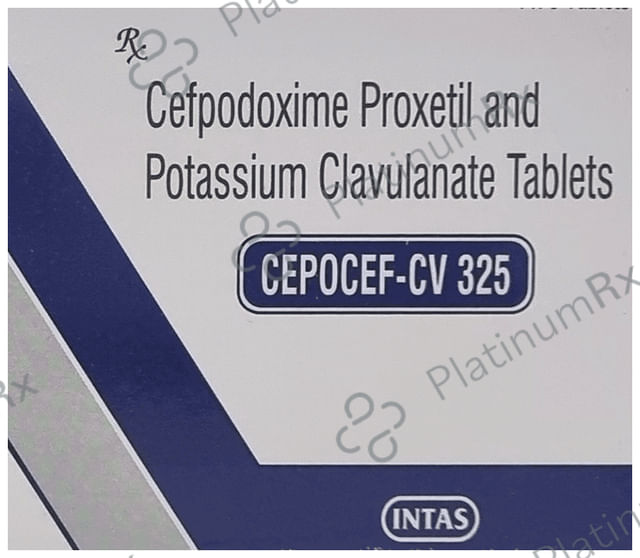 Cepocef CV 325mg Tablet