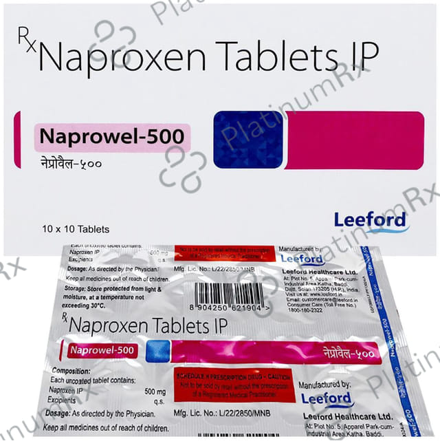 Naprowel 500mg Tablet 10s