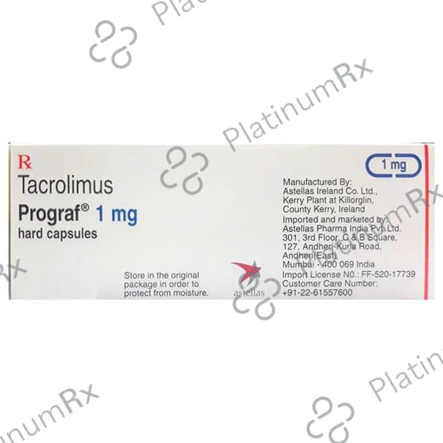 Prograf 1mg Hard Capsule 10s