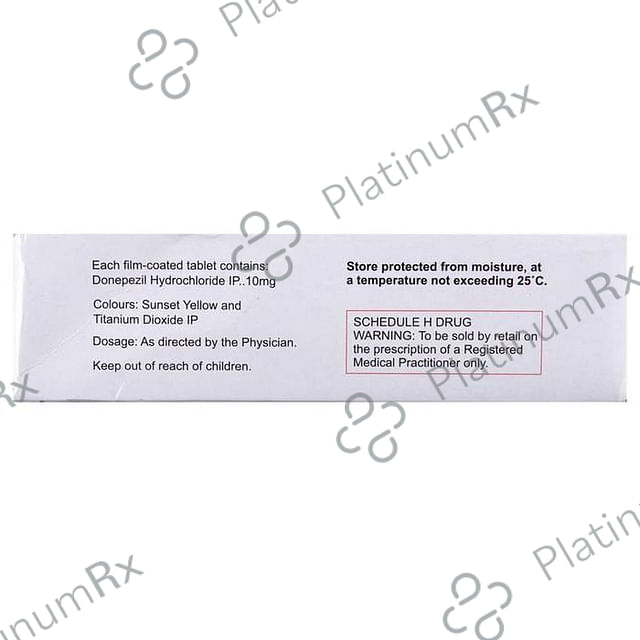 Donep 10mg Tablet 15s