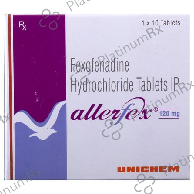 Allerfex 120mg Tablet 10s