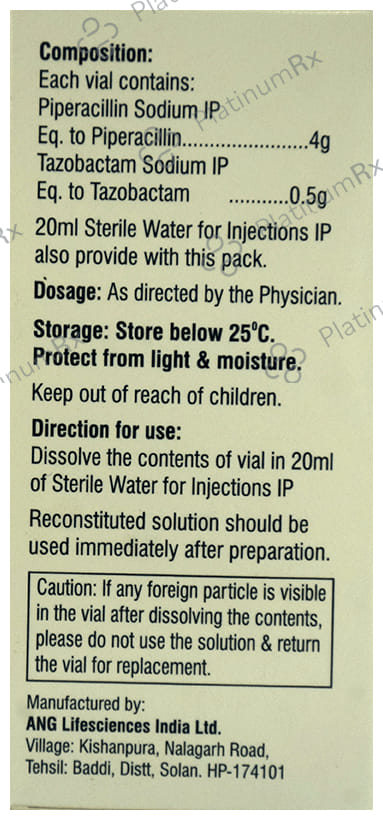 Piprich 4000/500mg Injection 1s