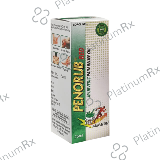 Boroline Penorub Red Super Fast Pain Relief 25 ml