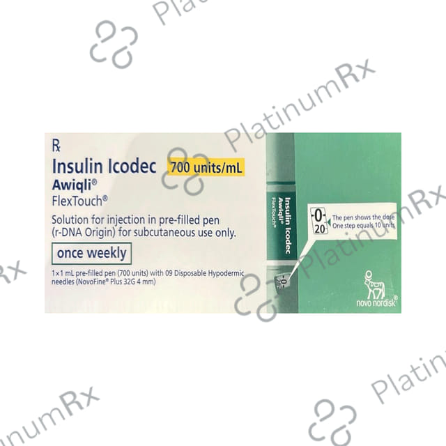 Awiqli 700 Units FlexTouch Prefilled Pen 1x3ml