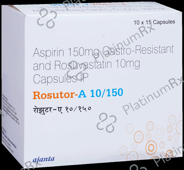 Rosutor A 10/150 Capsule 15s