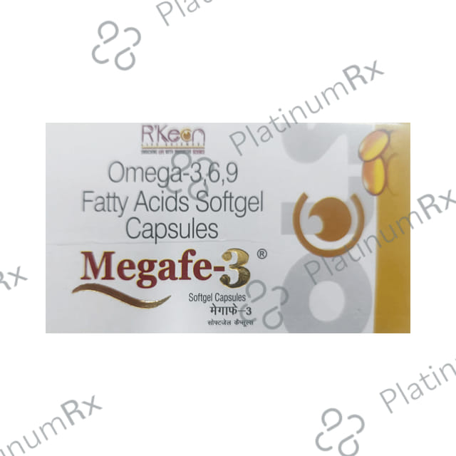 Megafe Omega 3,6,9 Fatty Acid Softgel Capsules (10 Each)