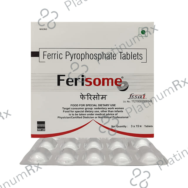 Ferisome 29mg Tablet 15s