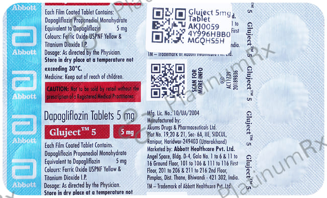 Gluject 5mg Tablet 15s