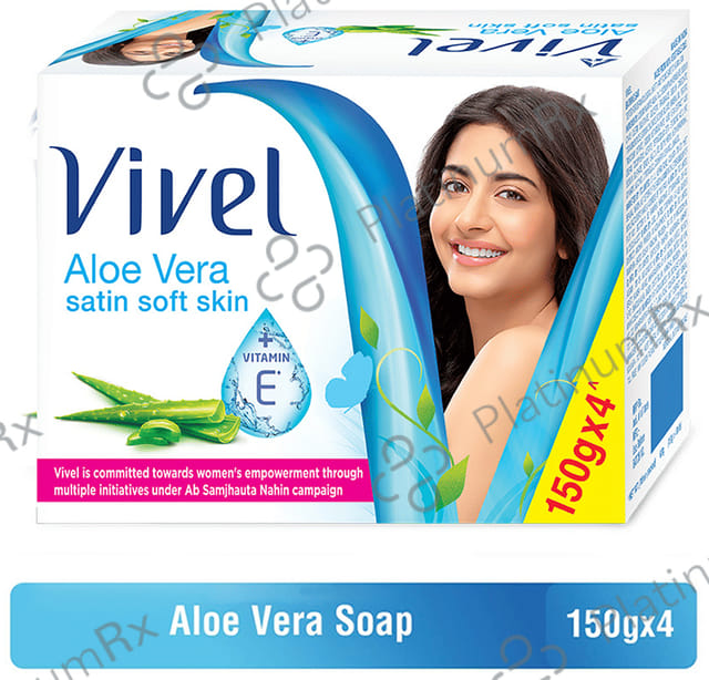 Vivel Aloe Vera Soap (150gm Each)