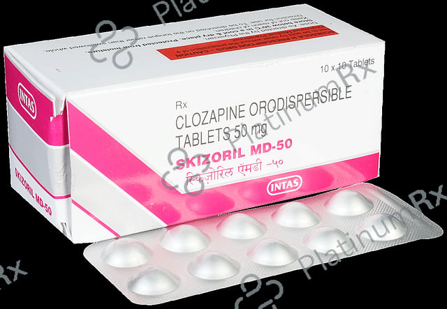 Skizoril MD 50 Tablet 10s