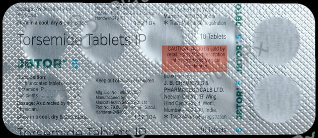 Jbtor 5mg Tablet 10s