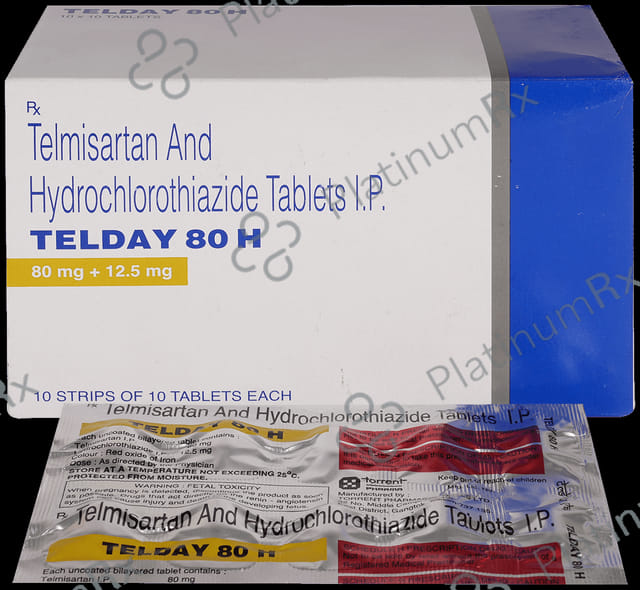 Telday 80 H 12.5/80mg Tablet 10s